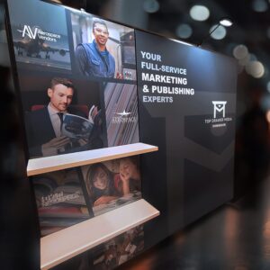 Top Drawer Media Tradeshow Booth
