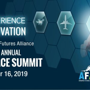 Banner ad for Aerospace Futures Alliance Annual Aerospace Summit