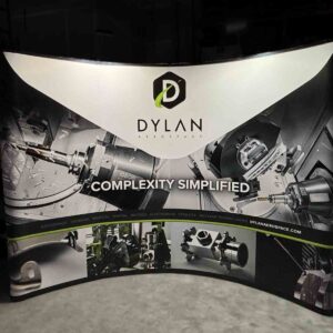 Dylan Aerospace tradeshow booth