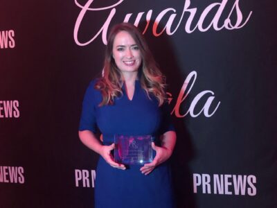 Brianna at PR News Awards